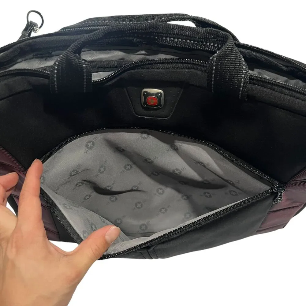 Wenger Swissgear Padded Messenger Laptop Case 16inch Shoulder Bag Black